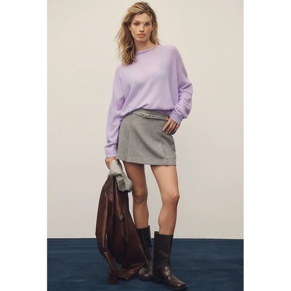 Pilcro Light Purple Women's Sweater - Picture 4 of 5